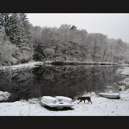 Cabane Limousine Au Bord D'Un Etang Bonnac-la-Côte Exterior foto